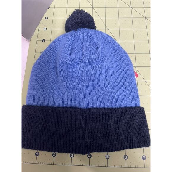 47 Brand NFL Titans Toddler Hat And Glove Set Winter Beanie Pom Pom Hat Cap - Picture 3 of 6